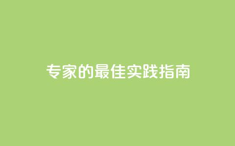 F949797：SEO专家的最佳实践指南  第1张