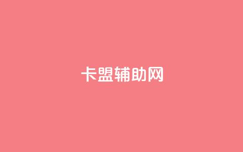 卡盟辅助网 - 优质卡盟辅助网为你的业务增光添彩!  第1张