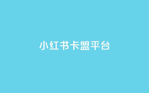 小红书卡盟平台 - 小红书卡盟平台深度解析与最新发展趋势~ 第1张 小红书卡盟平台 - 小红书卡盟平台深度解析与最新发展趋势~ 第1张