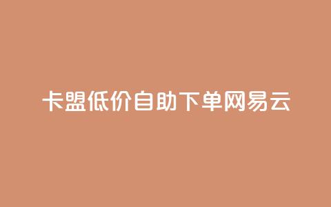 卡盟低价自助下单网易云,1毛钱10000播放量快手创业 - 业务网24小时自助下单科技 网红助手的售后服务  第1张