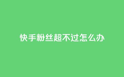 快手粉丝超不过1980怎么办,1块一万qq主页点赞 - 拼多多助力泄露信息真的假的 蝲蛄豆腐多少钱  第1张