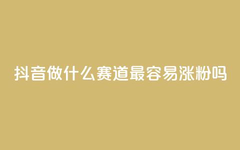 抖音做什么赛道最容易涨粉吗,快手抖音24小时业务秒单 - 拼多多业务网 dy自助商城  第1张