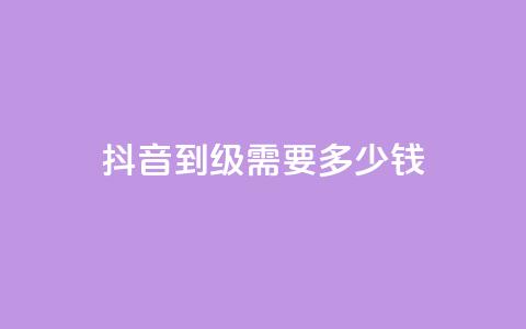 抖音51到52级需要多少钱 - 抖音51到52级所需费用一览!  第1张