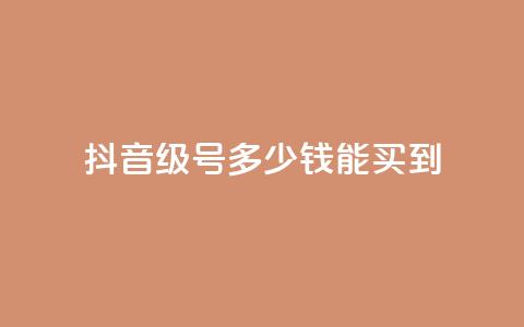 抖音50级号多少钱能买到 - 抖音50级账号价格及购买指南! 第1张 抖音50级号多少钱能买到 - 抖音50级账号价格及购买指南! 第1张