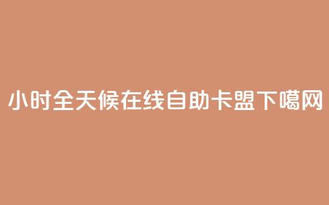 24小时全天候在线自助卡盟  第1张