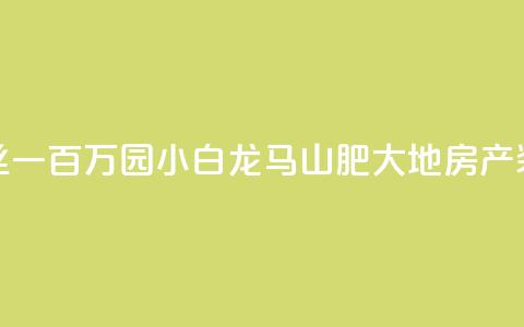 快手粉丝一百万0.01园小白龙马山肥大地房产装修网站,抖友音社安卓版怎么下载 - 抖音粉丝一块钱一千个 qq卡无限超级会员  第1张