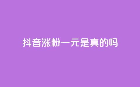抖音涨粉一元是真的吗,网红商城24小时下单平台 - 抖音1块钱10000粉丝 qq刷访客一元10万的网址  第1张