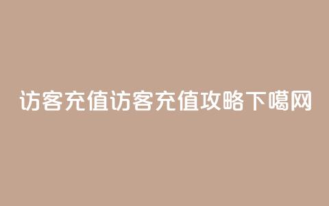 qq访客充值(qq访客充值攻略) 第1张 qq访客充值(qq访客充值攻略) 第1张