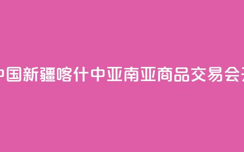第十四届中国新疆喀什·中亚南亚商品交易会开幕  第1张