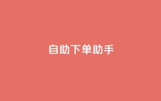 自助下单助手,卡盟自动发卡网 - 抖音作品点赞自助 - dy自助下单网