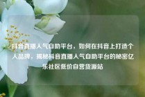 抖音直播人气自助平台，如何在抖音上打造个人品牌，揭秘抖音直播人气自助平台的秘密亿乐社区低价自营货源站