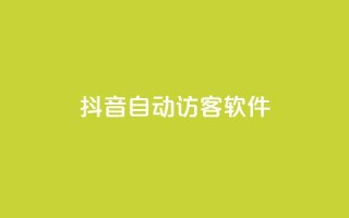 抖音自动访客软件 - 提高网站流量的利器！抖音自动访客软件技巧分享~