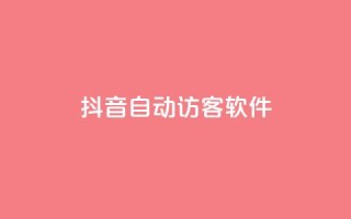 抖音自动访客软件 - 提高网站流量的利器！抖音自动访客软件技巧分享~