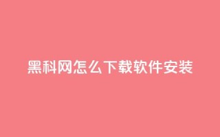 黑科网怎么下载软件安装,qq空间访客多 - 汇众卡盟 - 充抖音流量怎么充
