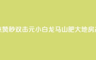 快手点赞秒1000双击0.01元小白龙马山肥大地房产装修,网红商城1元1000 - dy24小时平台 - 抖音点赞24小时服务