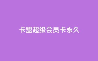 卡盟超级会员卡永久,低价开qq会员网址 - qq超级会员费低价 - qq自助平台下单
