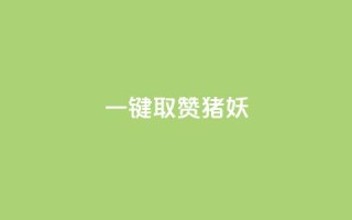 ks一键取赞猪妖 - 【2021新版】提升人气，轻松获取超多赞！教你使用KS一键取赞猪妖~