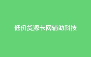 低价货源卡网辅助科技 - 低价货源卡网辅助科技精选推荐!